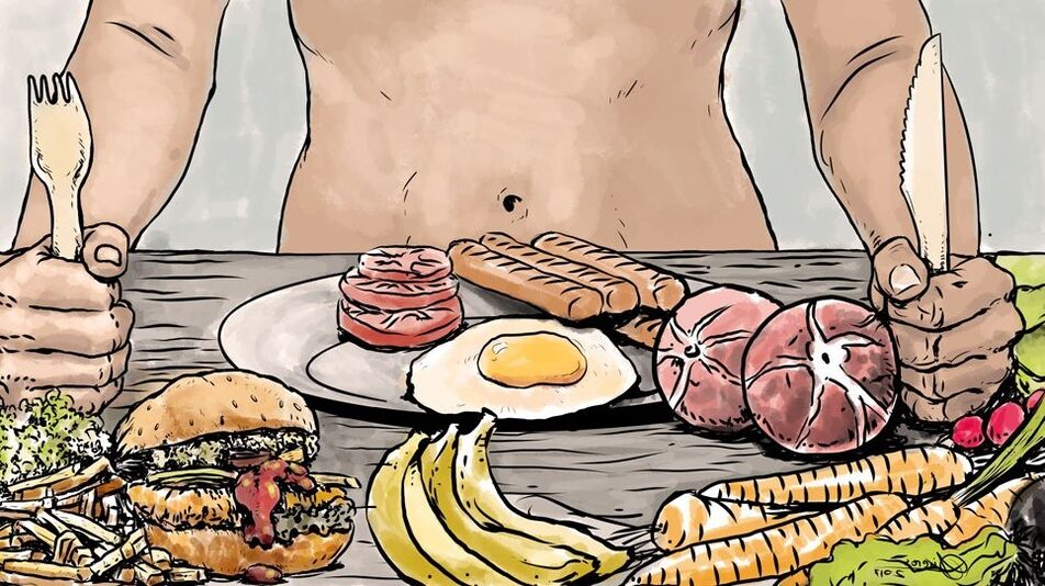 Nutrición dietética para la potencia