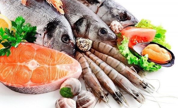 mariscos para aumentar la potencia